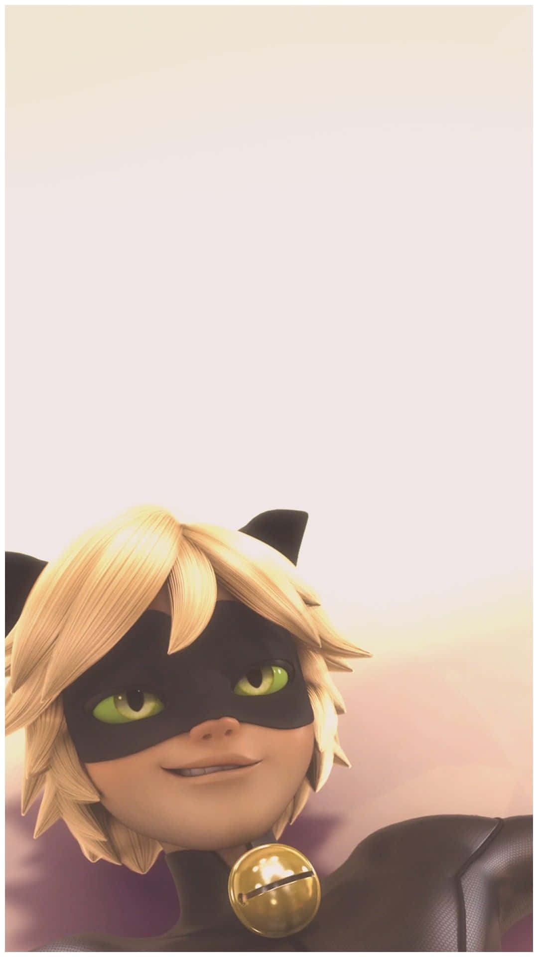Chill Out Cute Cat Noir Background