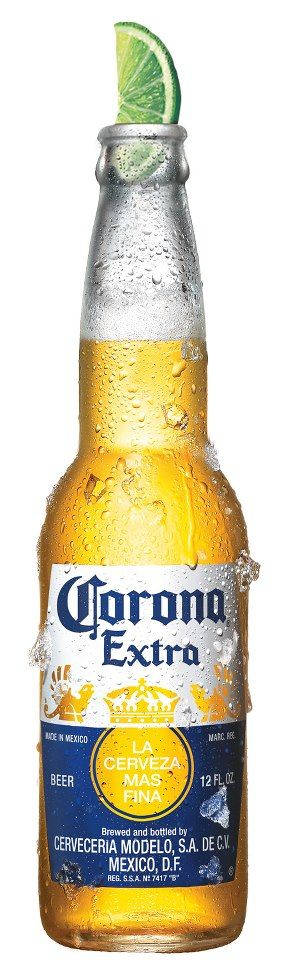 Chilled Corona Extra With Green Like