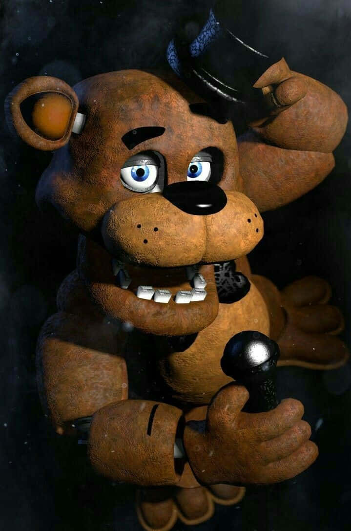 Chilling Freddy Fazbear Close-up