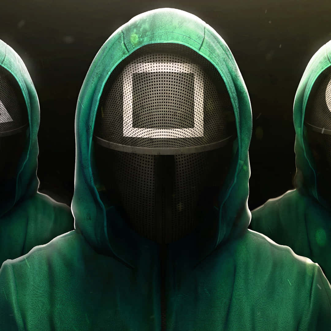 Chilling Gaze Of The Guard - Squid Game Profile Picture