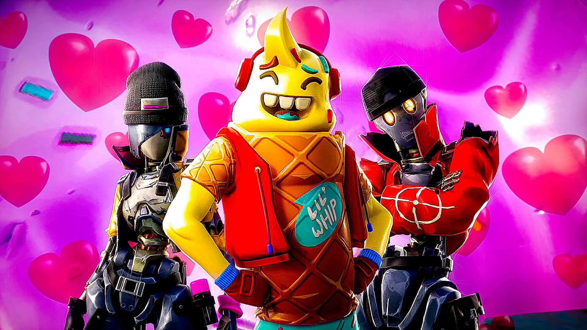 Chilling In The Battle Royale With Cute Fortnite! Background