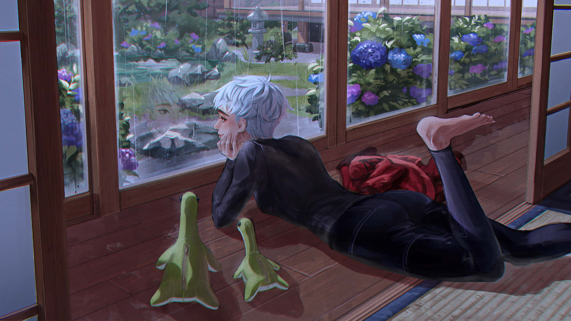 Chilling Video Game Character Valkyrie Apex Legends Background