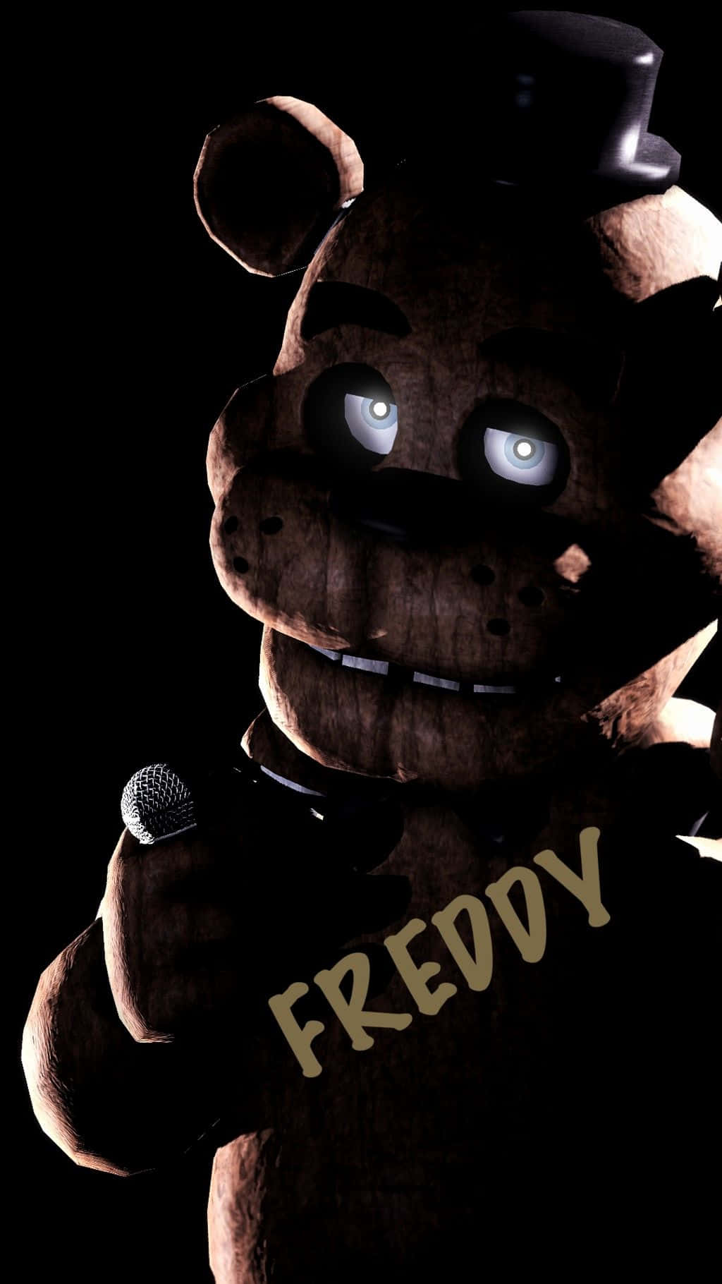 Chilling With Freddy Fazbear Background
