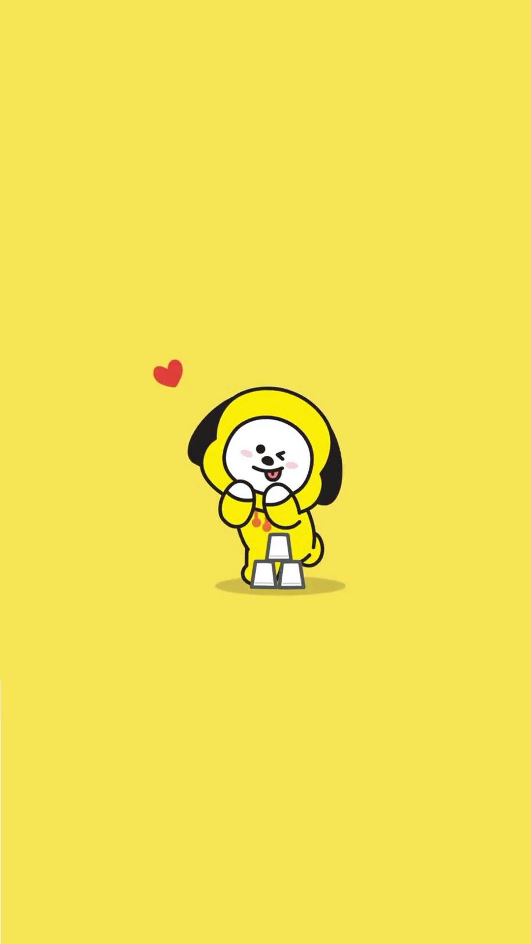 Chimmy Bt21 Tongue Out Background
