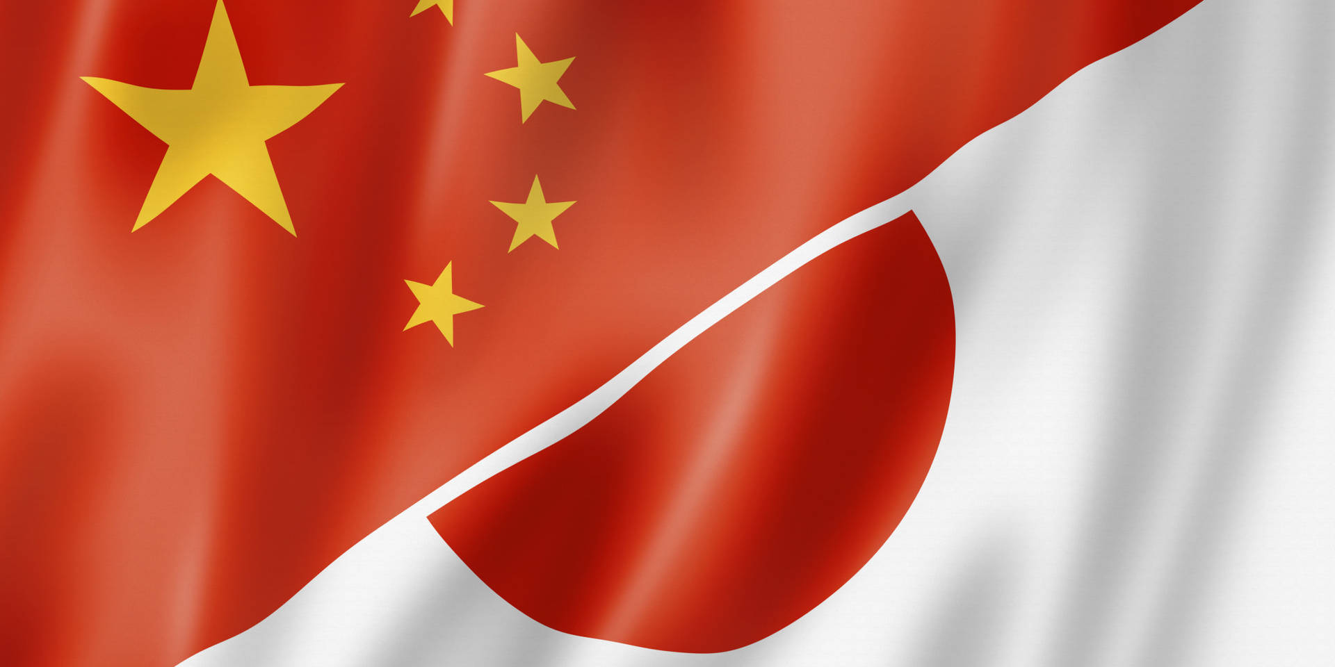 China And Japan Flag