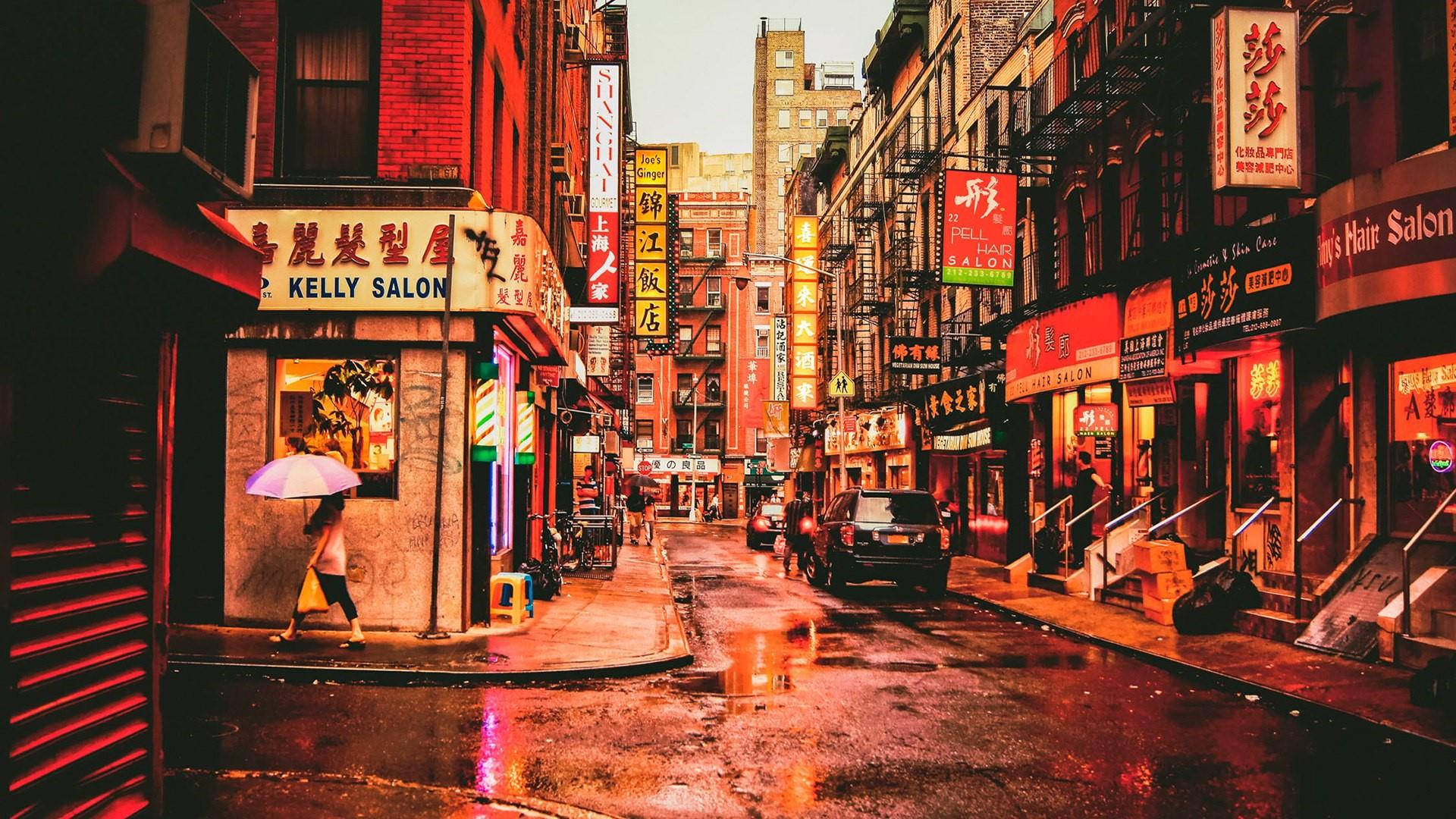 Chinatown Sidewalk Photography