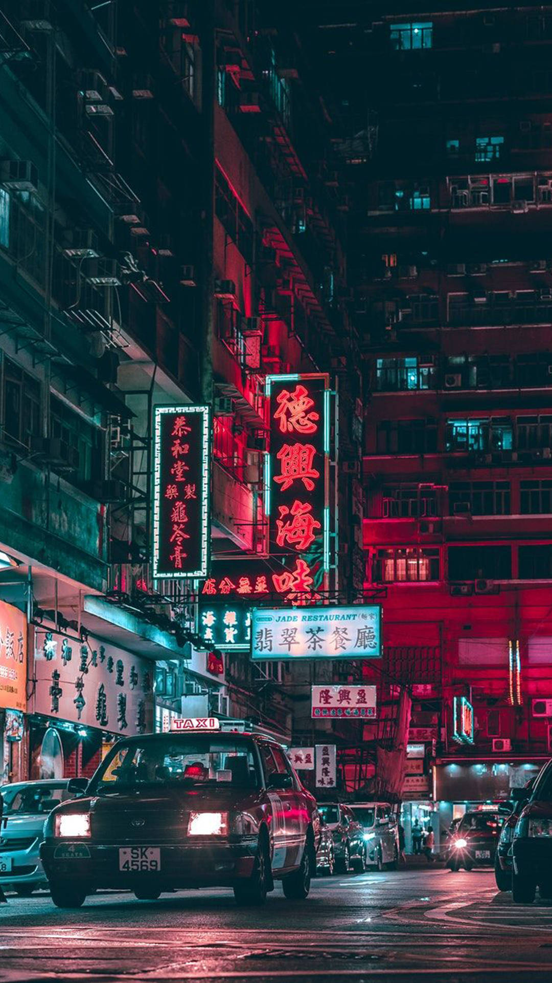 Chines Street Town Aesthetic Iphone Xr Background