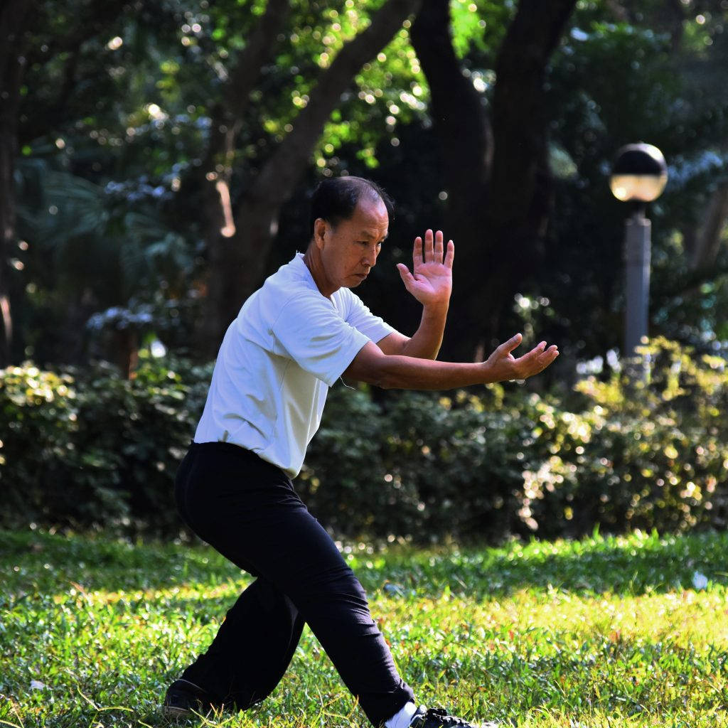 Chinese Exercise Qi Gong Tai Chi Background