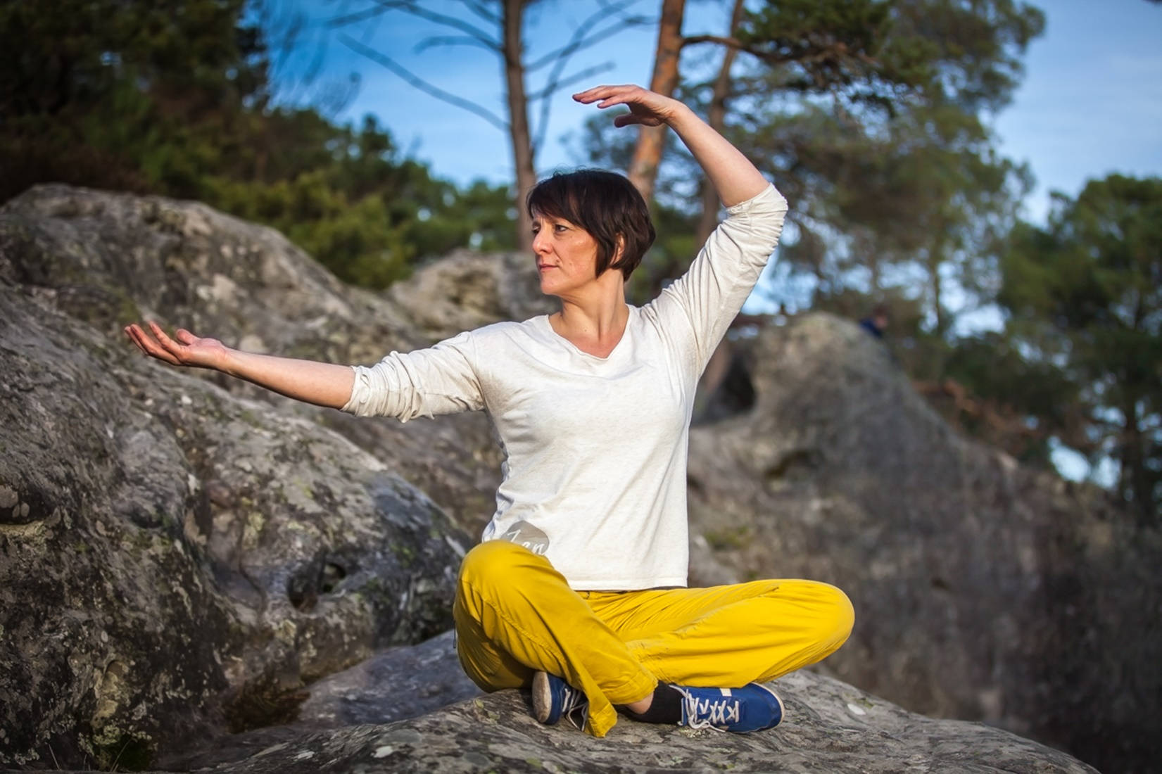 Chinese Meditation Qi Gong Breathing Technique