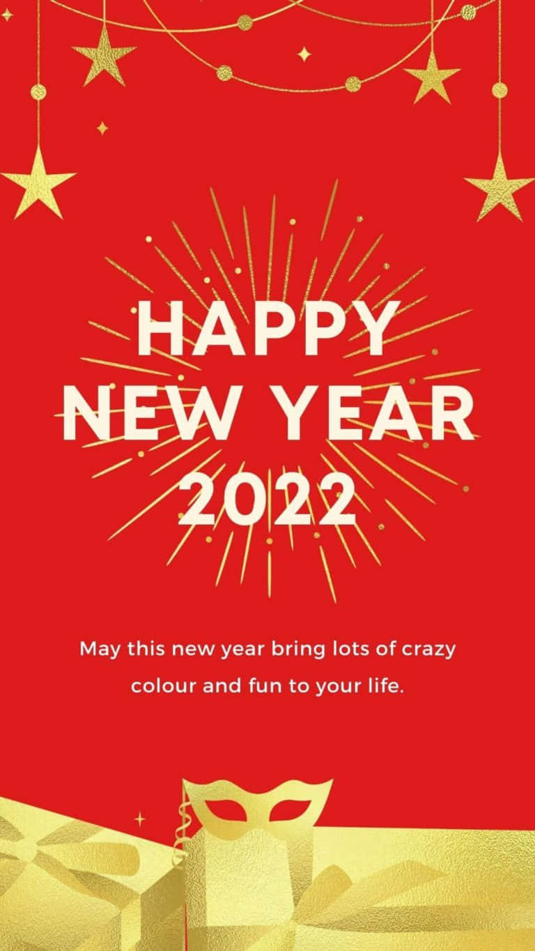 Chinese New Year 2022 Greetings Of Fun Background