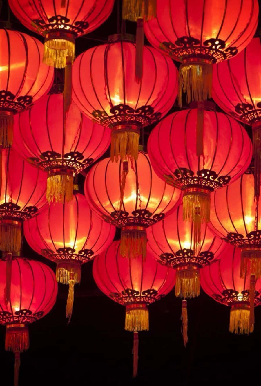 Chinese New Year Lantern Iphone Background