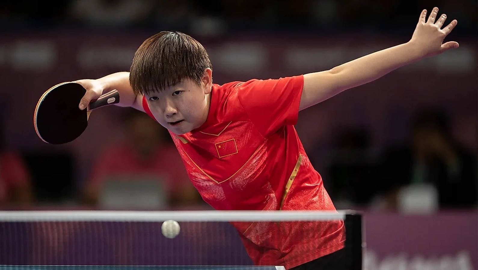 Chinese Table Tennis Olympic Sports Background