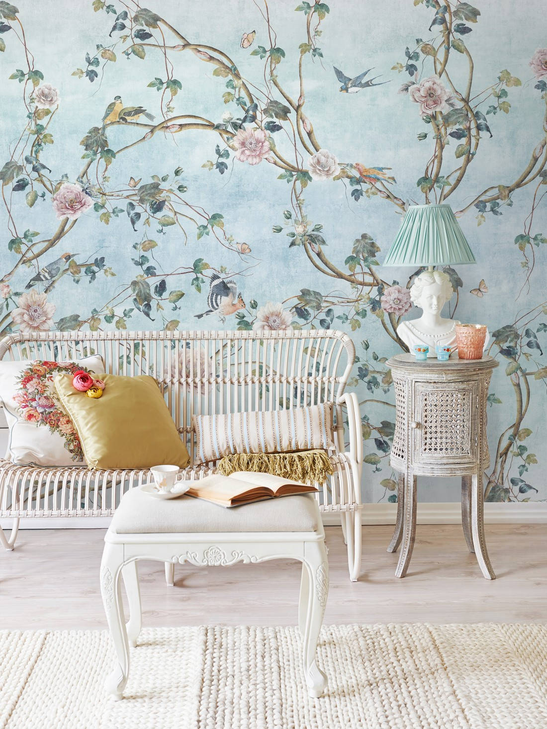 Chinoiserie Dainty Room Background
