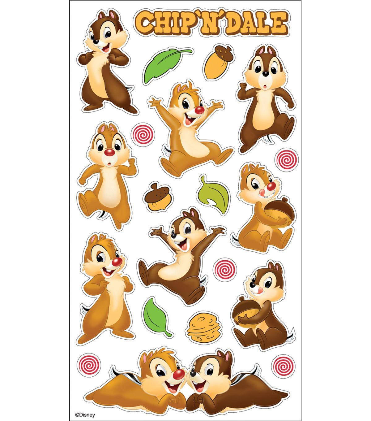 Chip N Dale Gestures Stickers Background