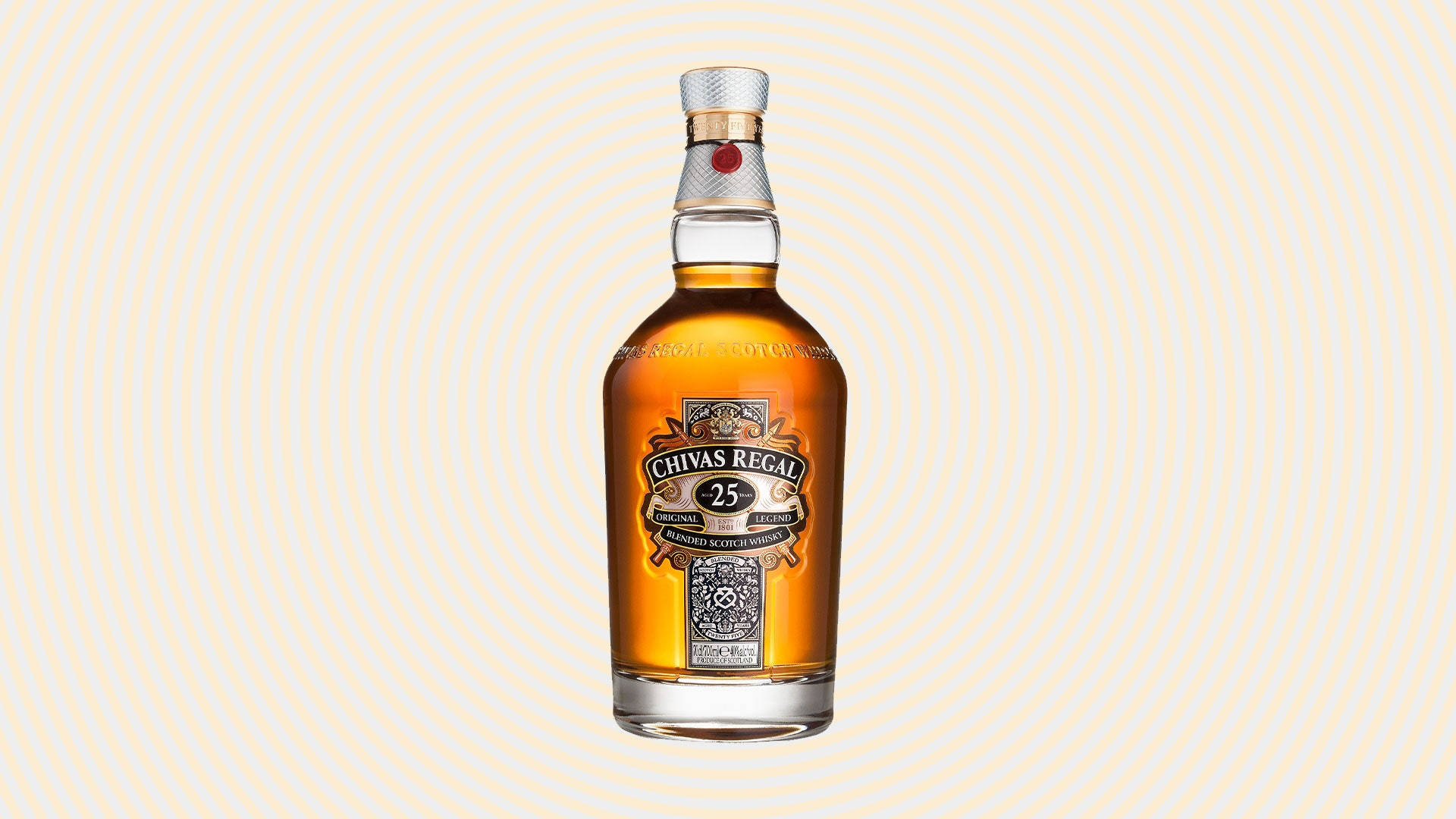 Chivas Regal On Tan Background