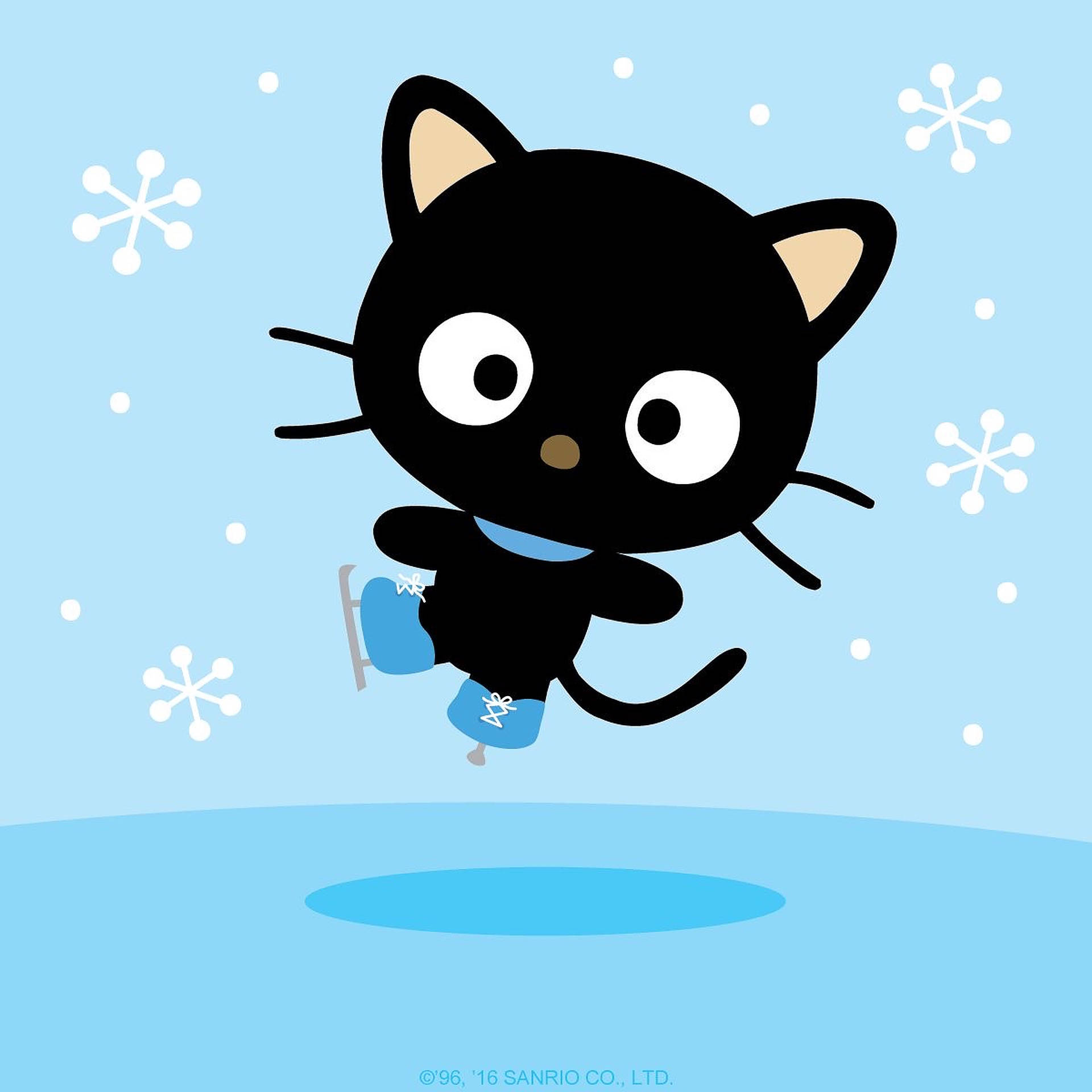 Chococat In Snow