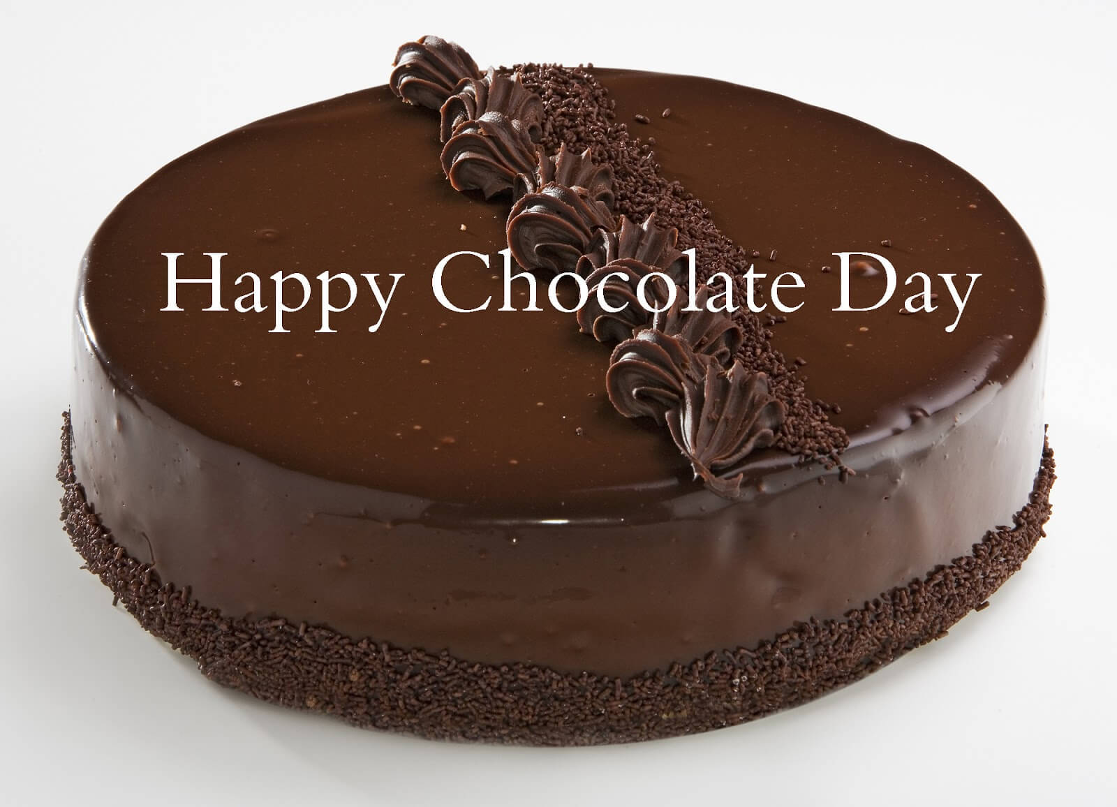 Chocolate Day Cake Background