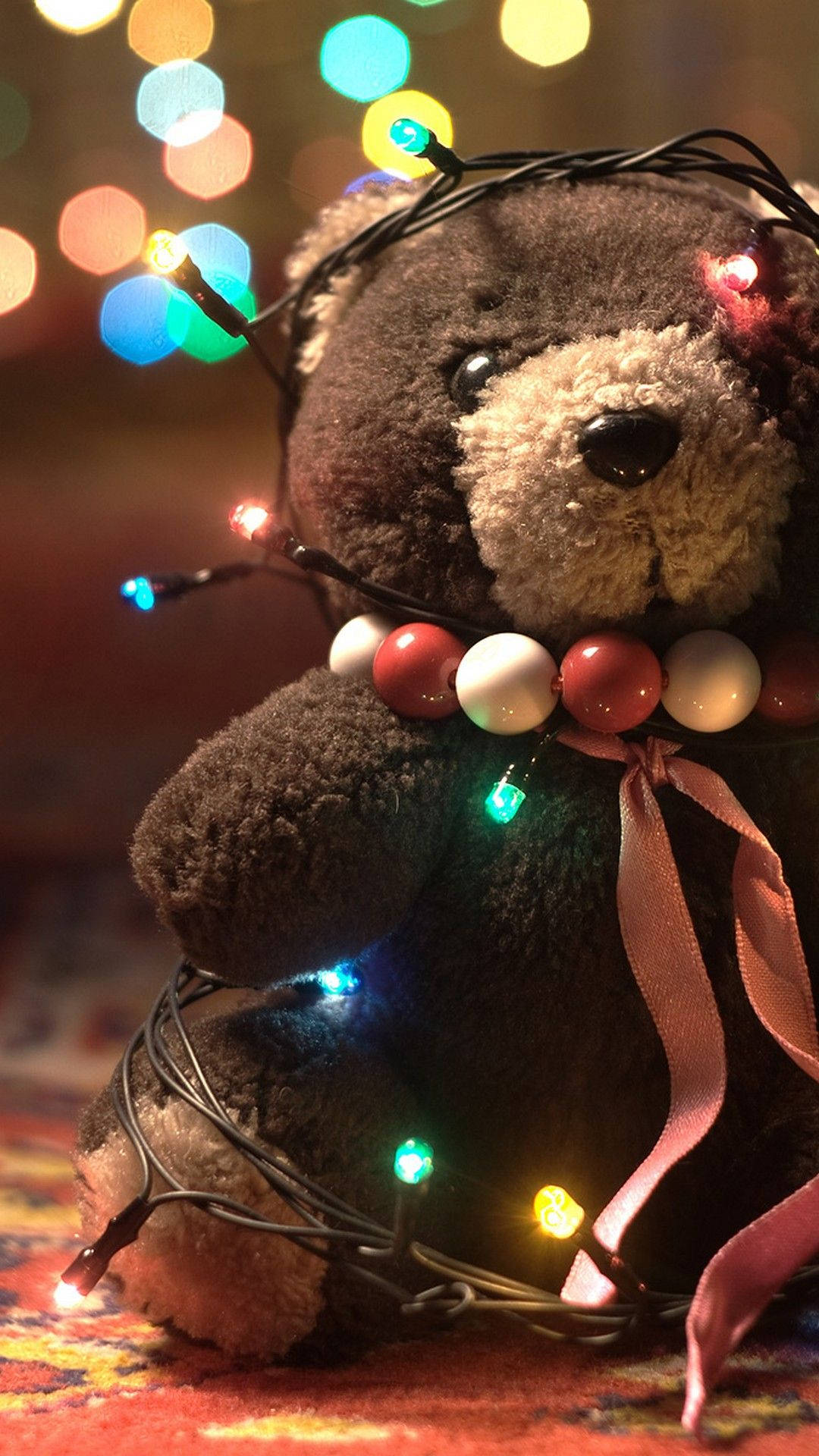 Chocolate Teddy Bear Background