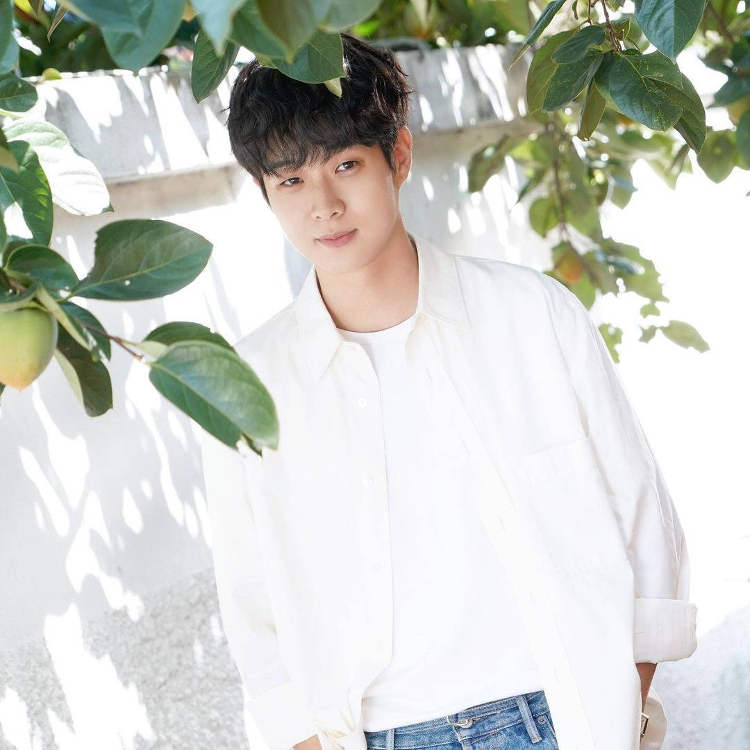 Choi Woo Shik In White Background
