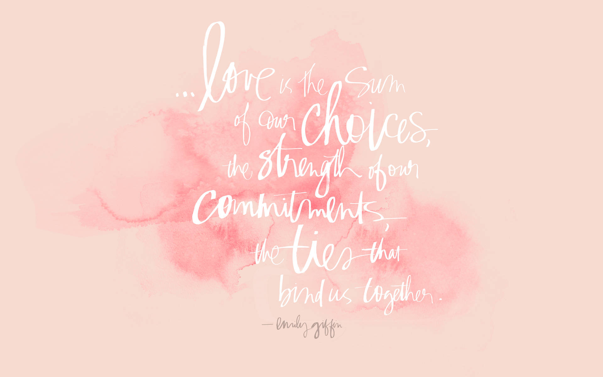 Choices And Strength Love Quotes Background