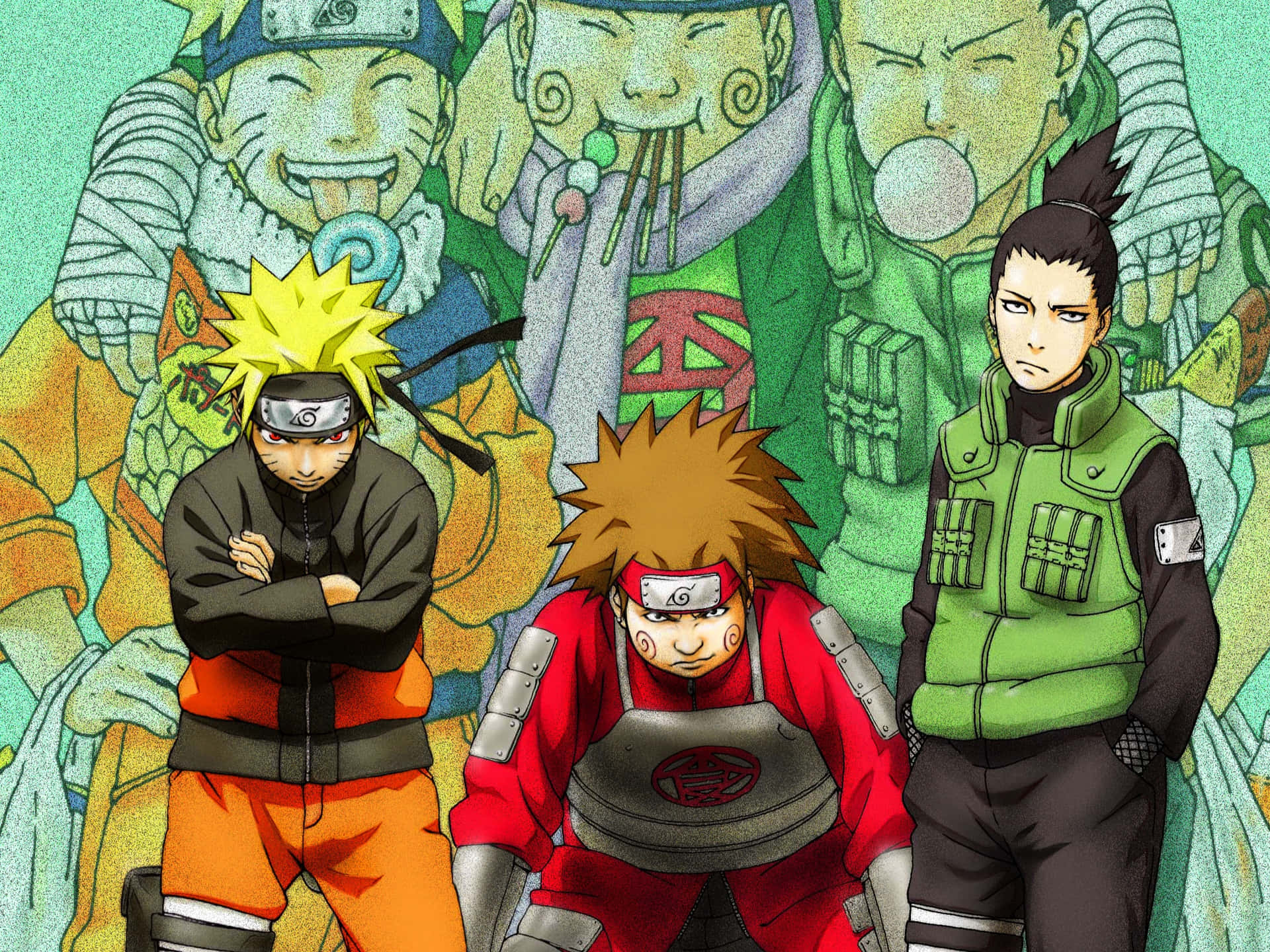 Choji, The Brave Ninja Background