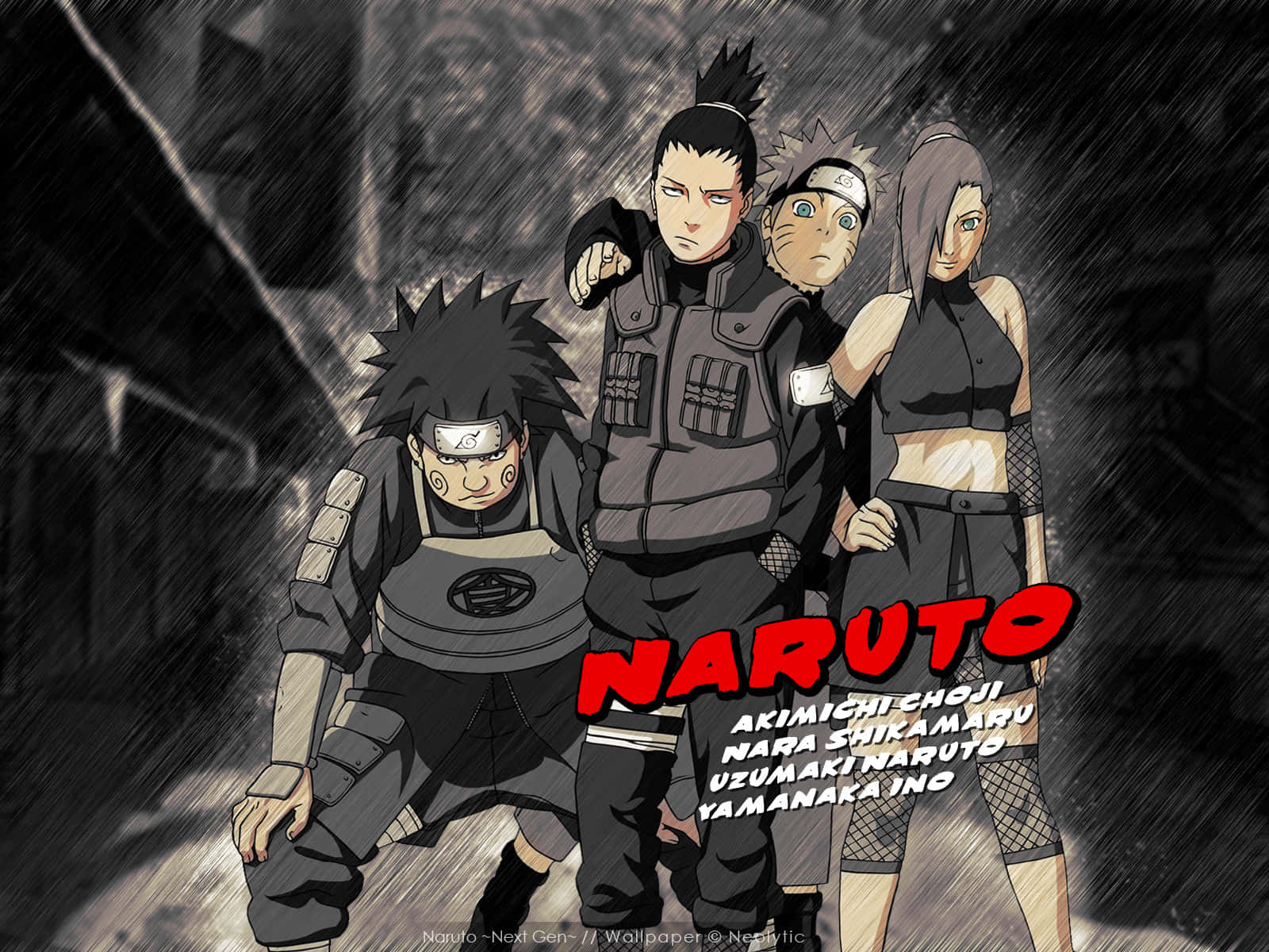Choji The Inspirational Ninja Background