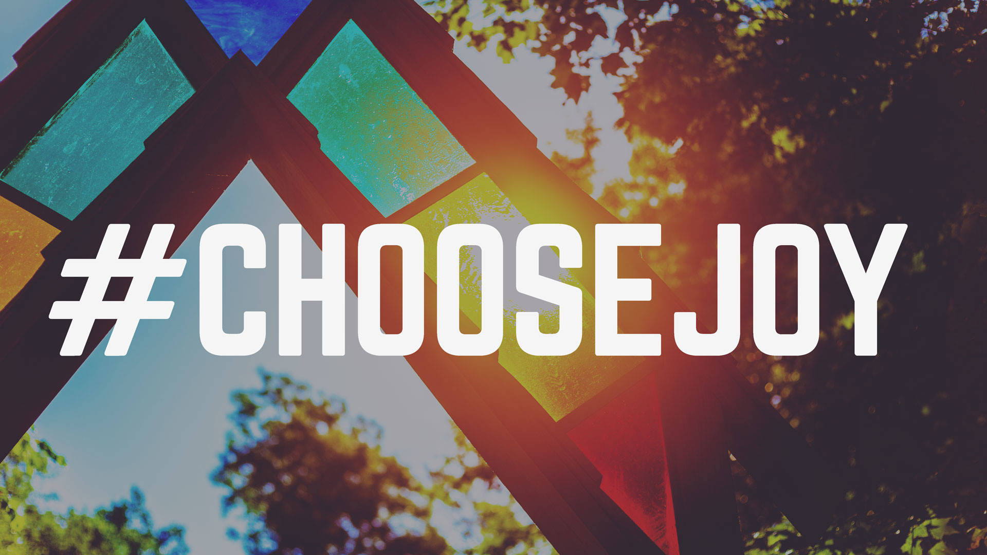 Choose Joy Hashtag Background
