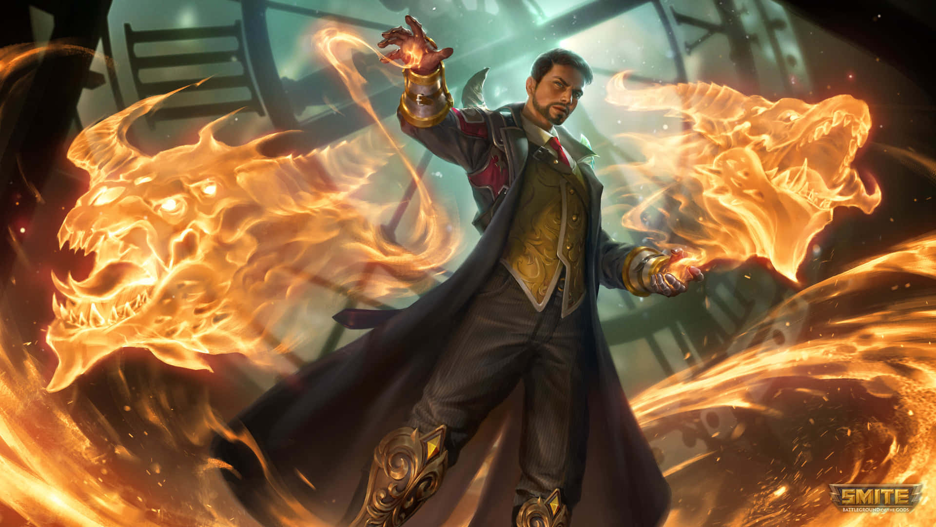 Choose Your God And Enter The Arena With Smite Background