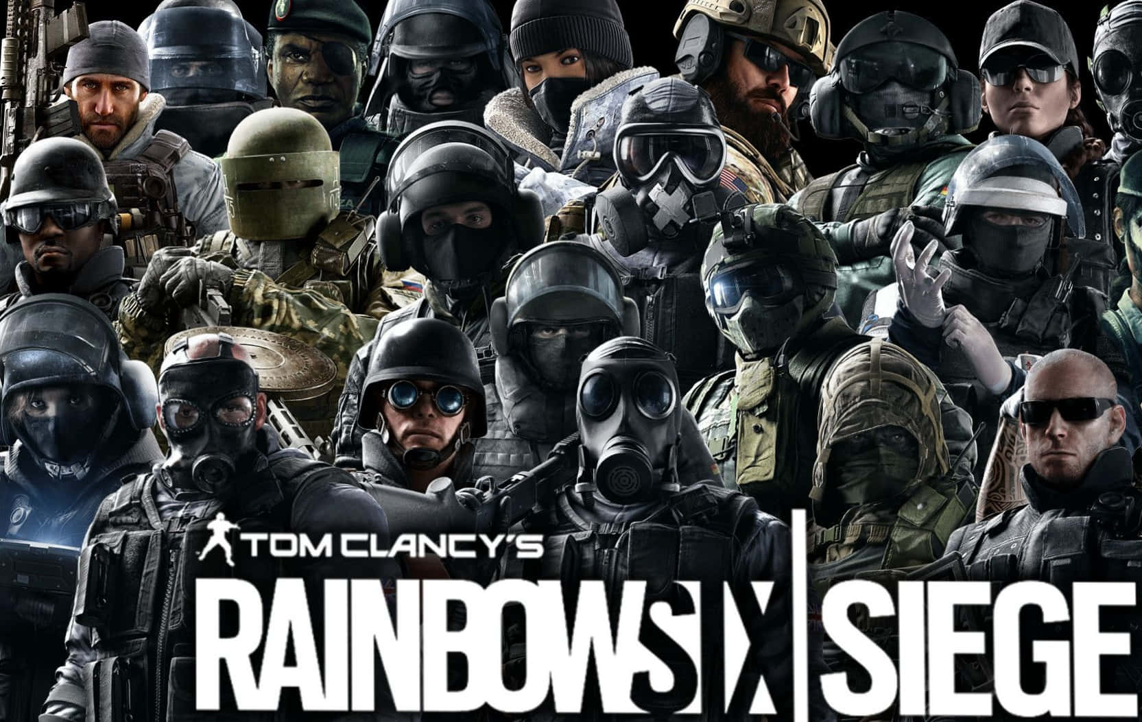 Choose Your Squad And Take The Fight To Terrorists In Tom Clancys Rainbow Six Siege! Background