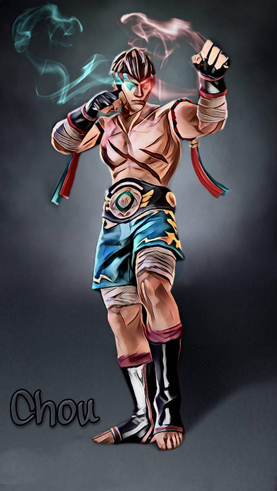 Chou Ml King Of Muay Thai Artwork Background