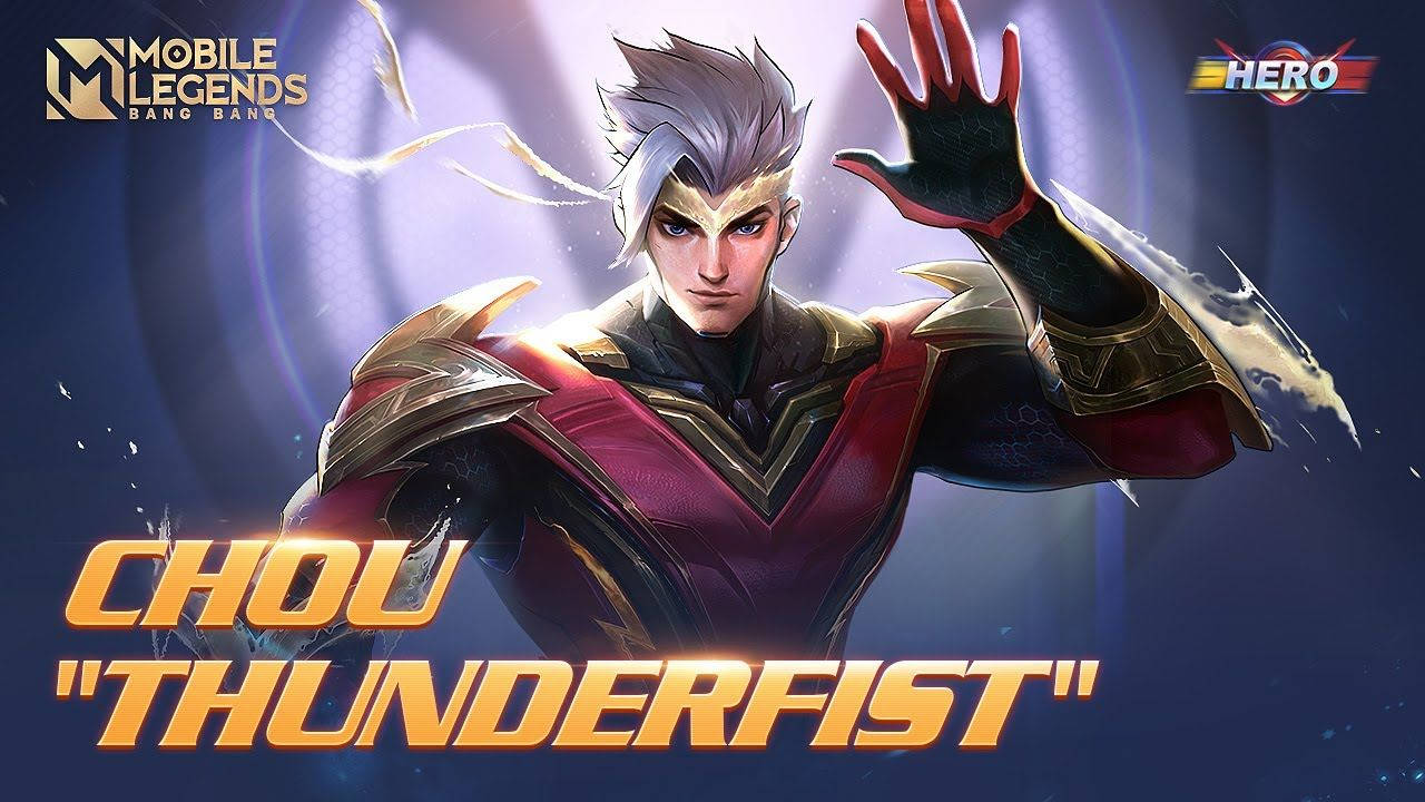 Chou Ml Thunderfist With Text Background