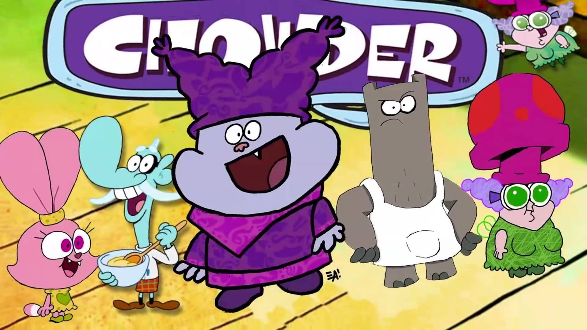 Chowder Cartoon And The Gang