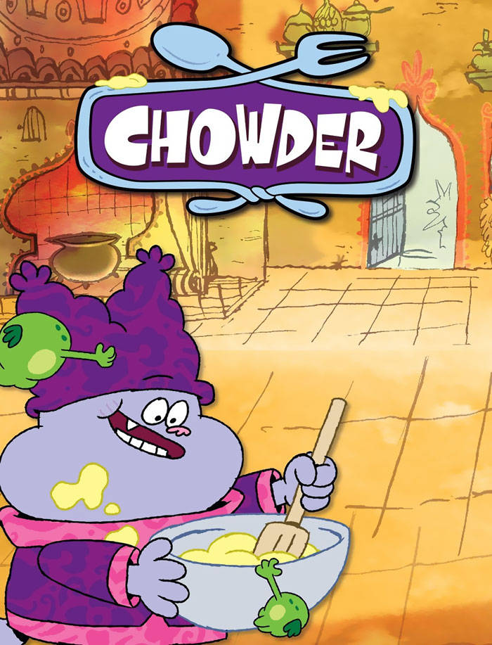 Chowder Cartoon Making Batter