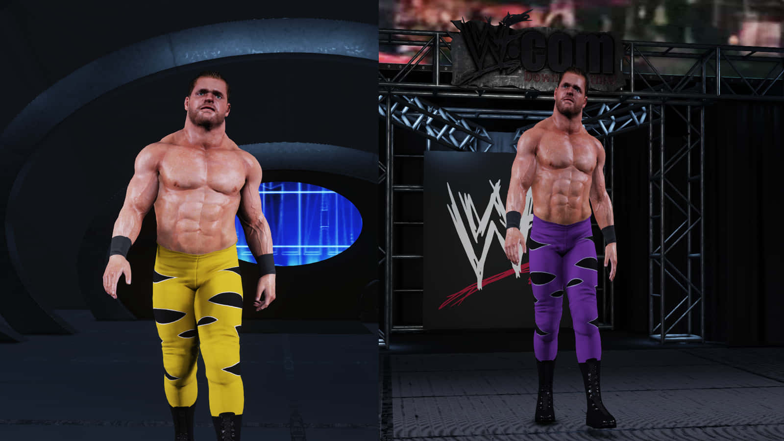 Chris Benoit's Computer Generated Vibrant Image Background