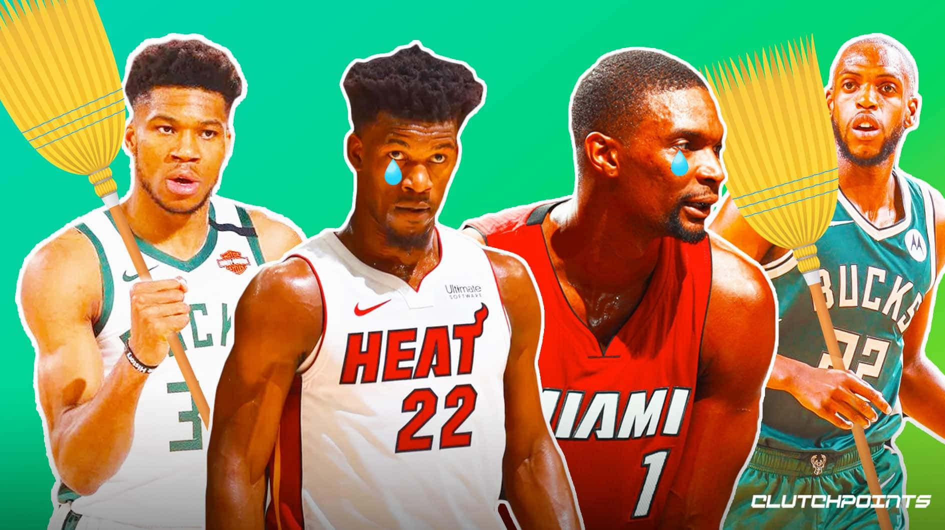 Chris Bosh And Basketball Players Background