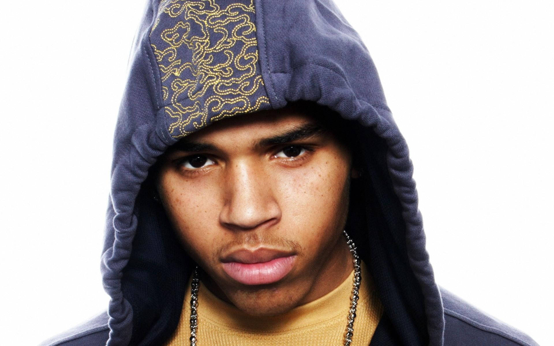 Chris Brown In Hoody Jacket