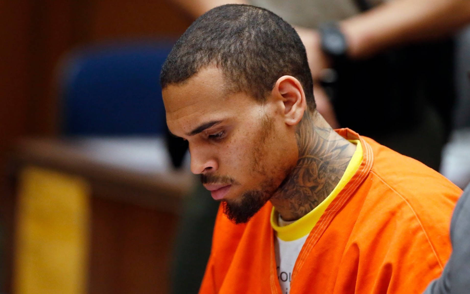 Chris Brown In Trial Court