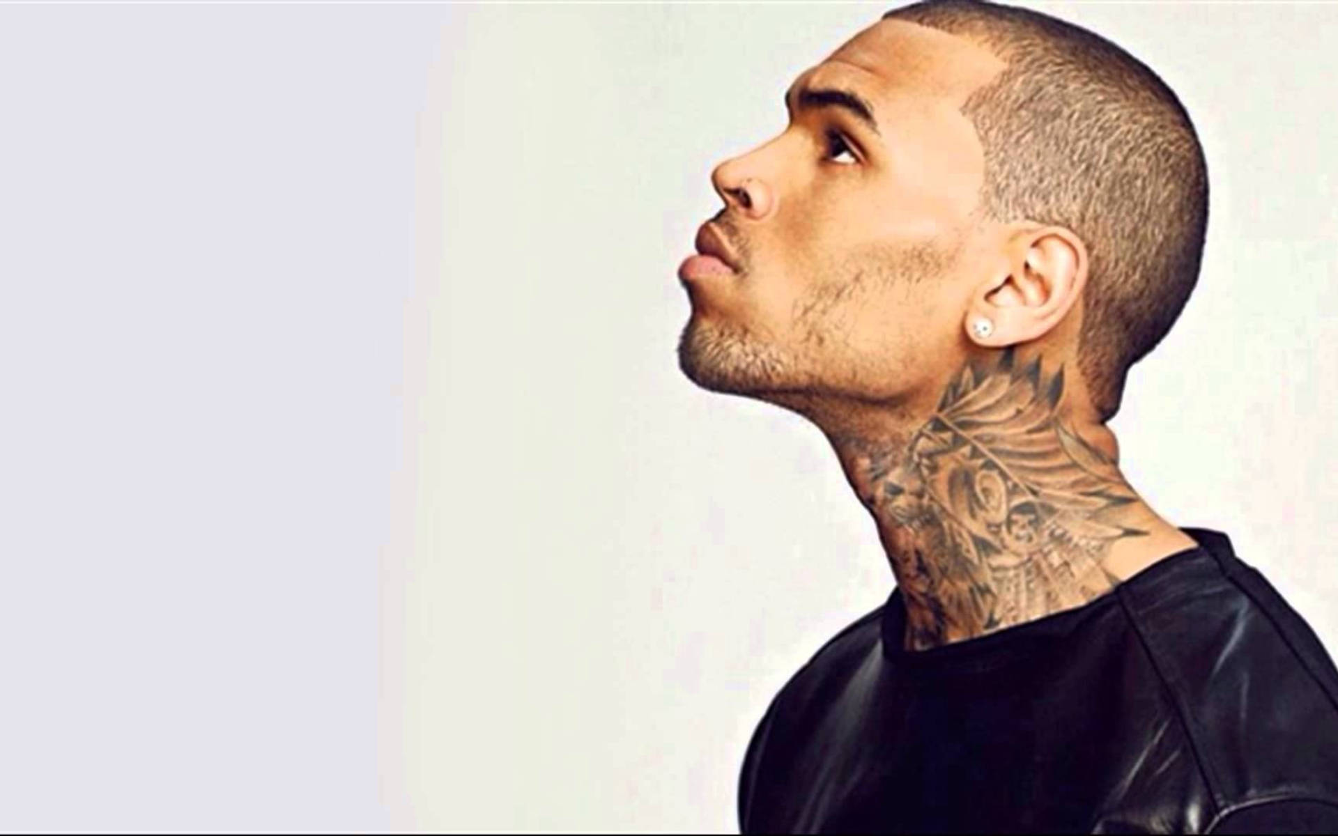 Chris Brown Side Profile