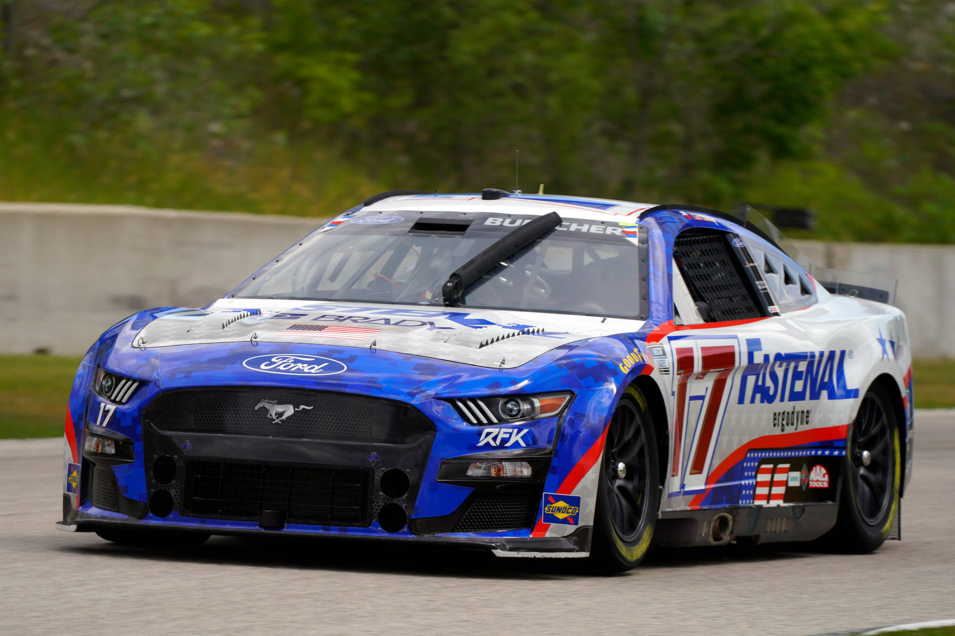 Chris Buescher Car Front