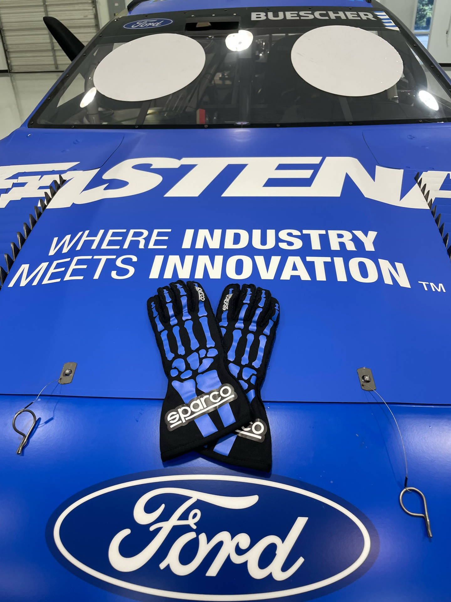 Chris Buescher Gloves