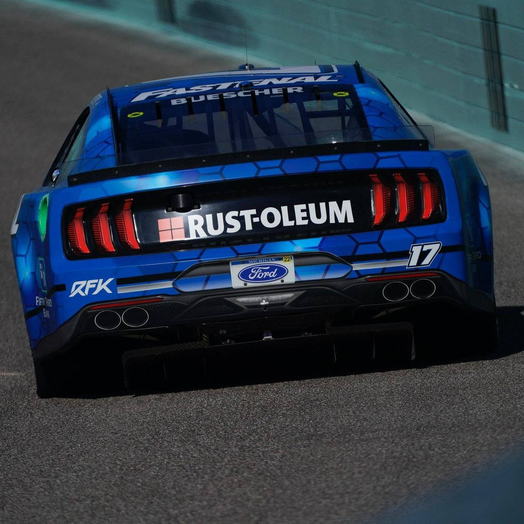 Chris Buescher Rear Car