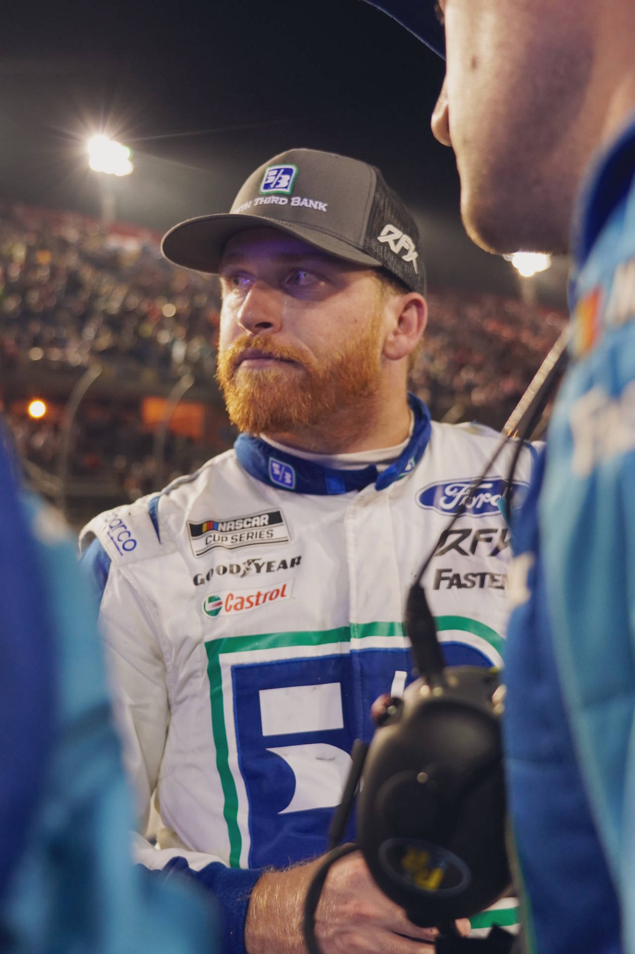 Chris Buescher With His Professional Racing Crew