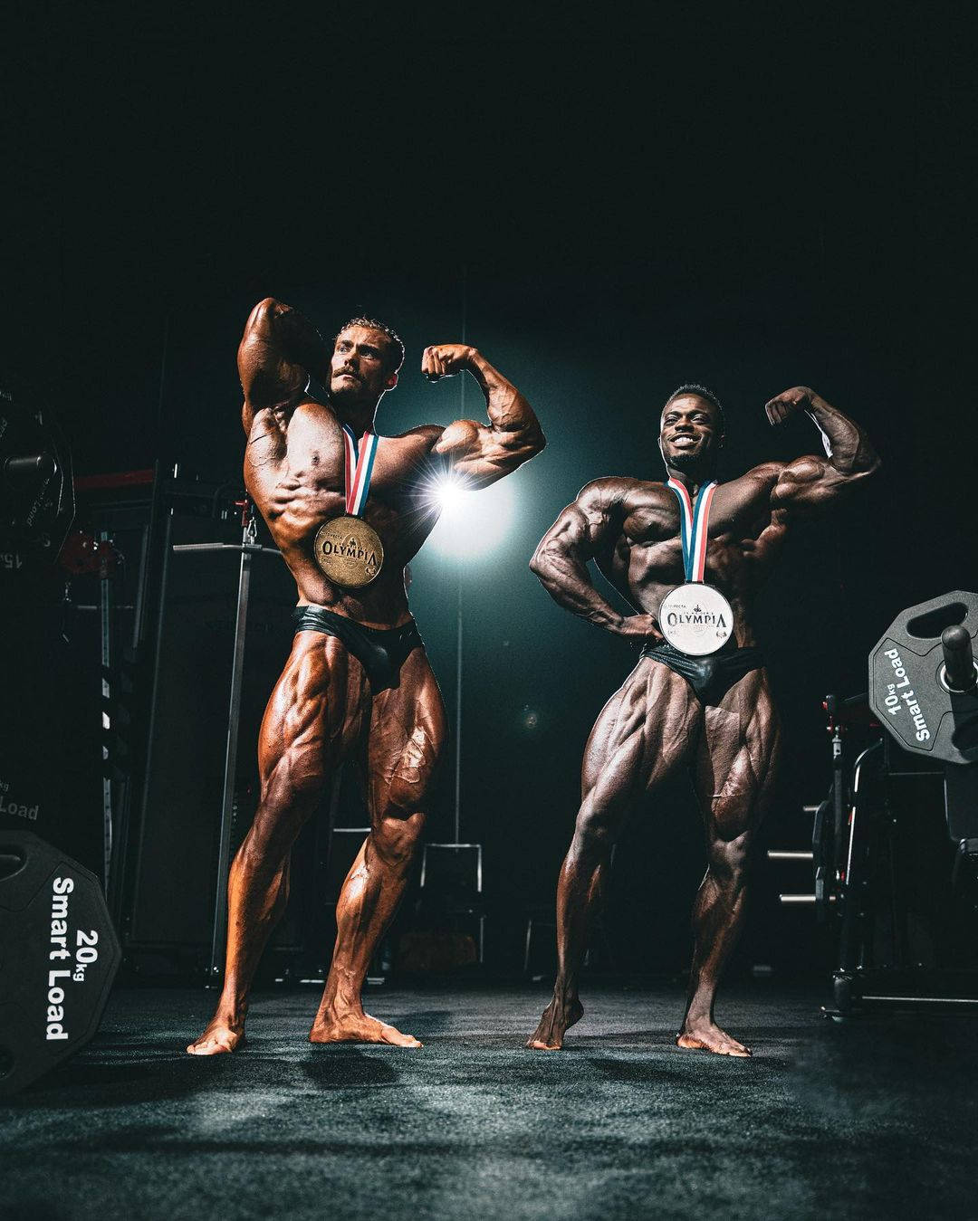 Chris Bumstead And Terrence Classic Physique Background