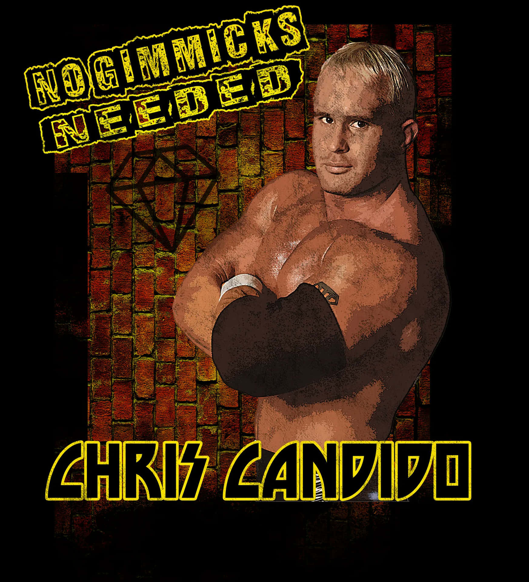 Chris Candido Digital Poster Background