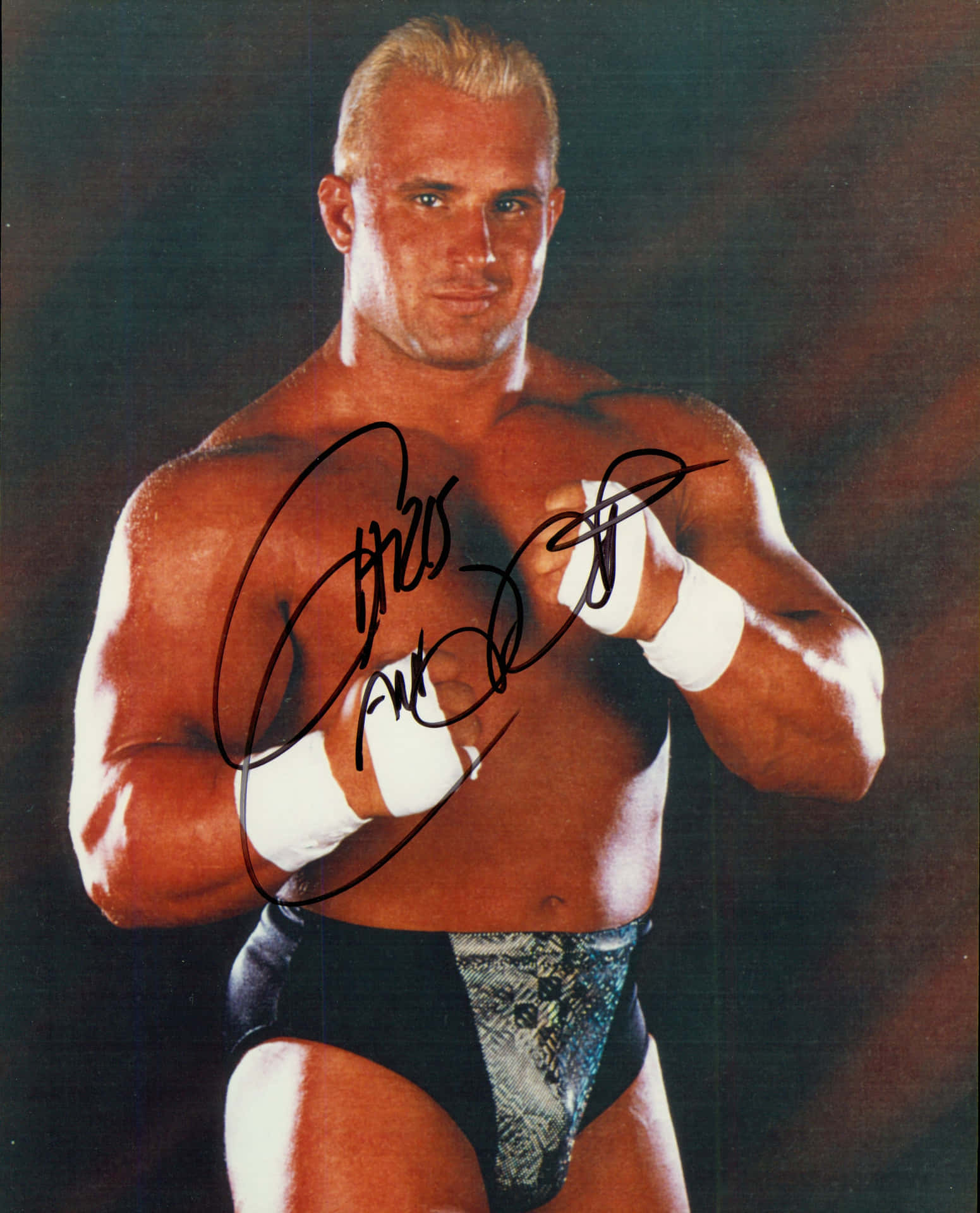 Chris Candido Signed Photograph Background