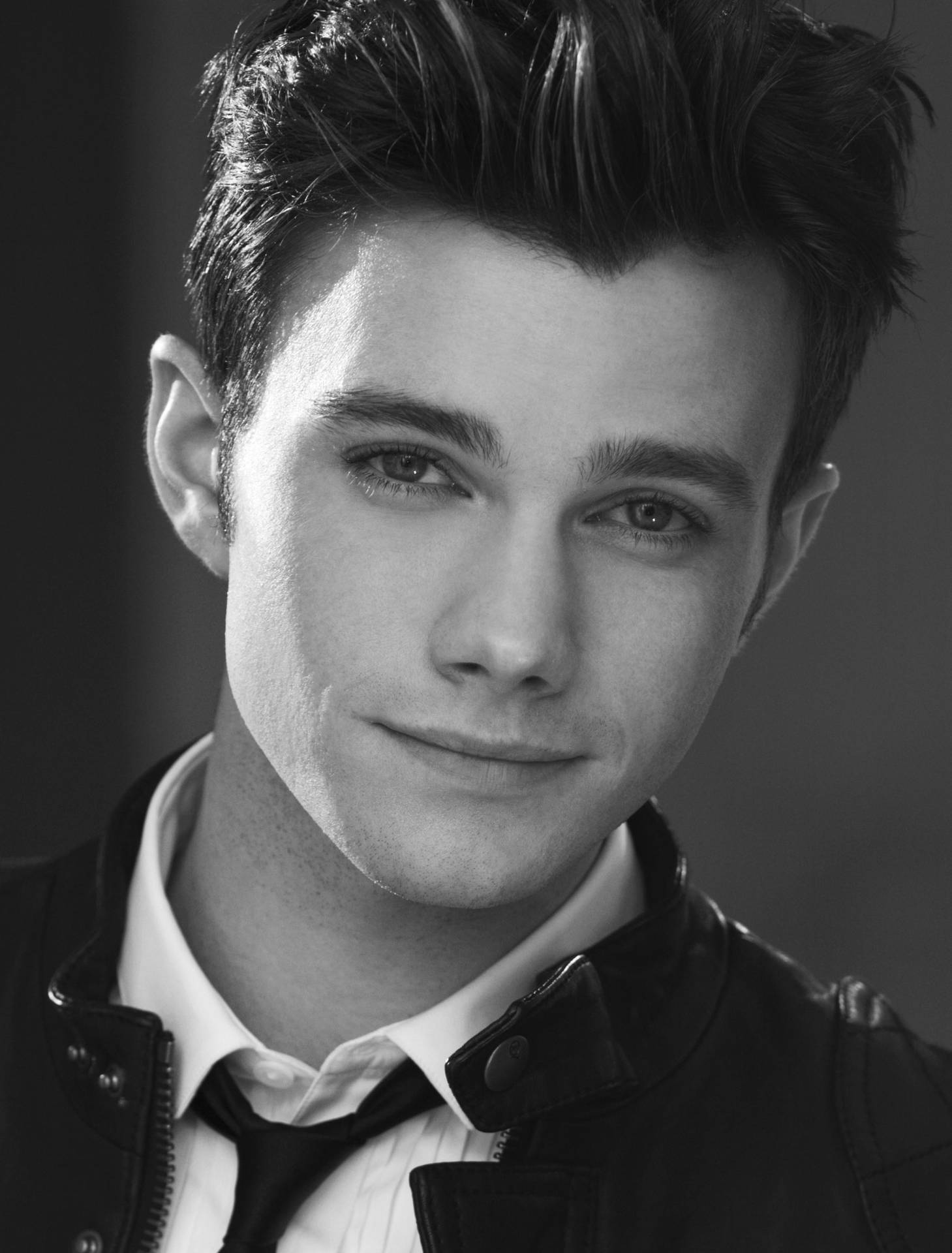 Chris Colfer August Cover Background