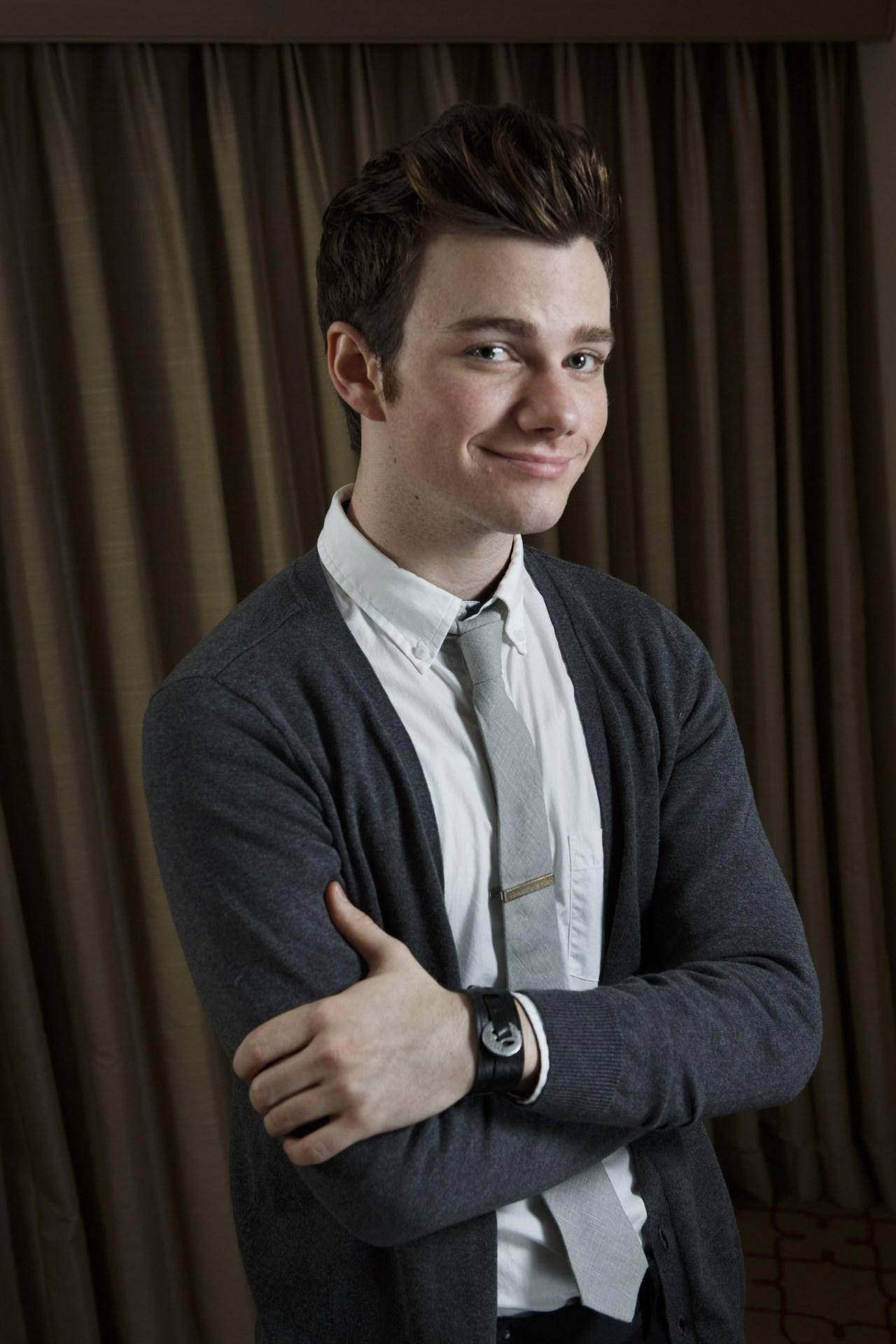 Chris Colfer Young Lgbt Star Background