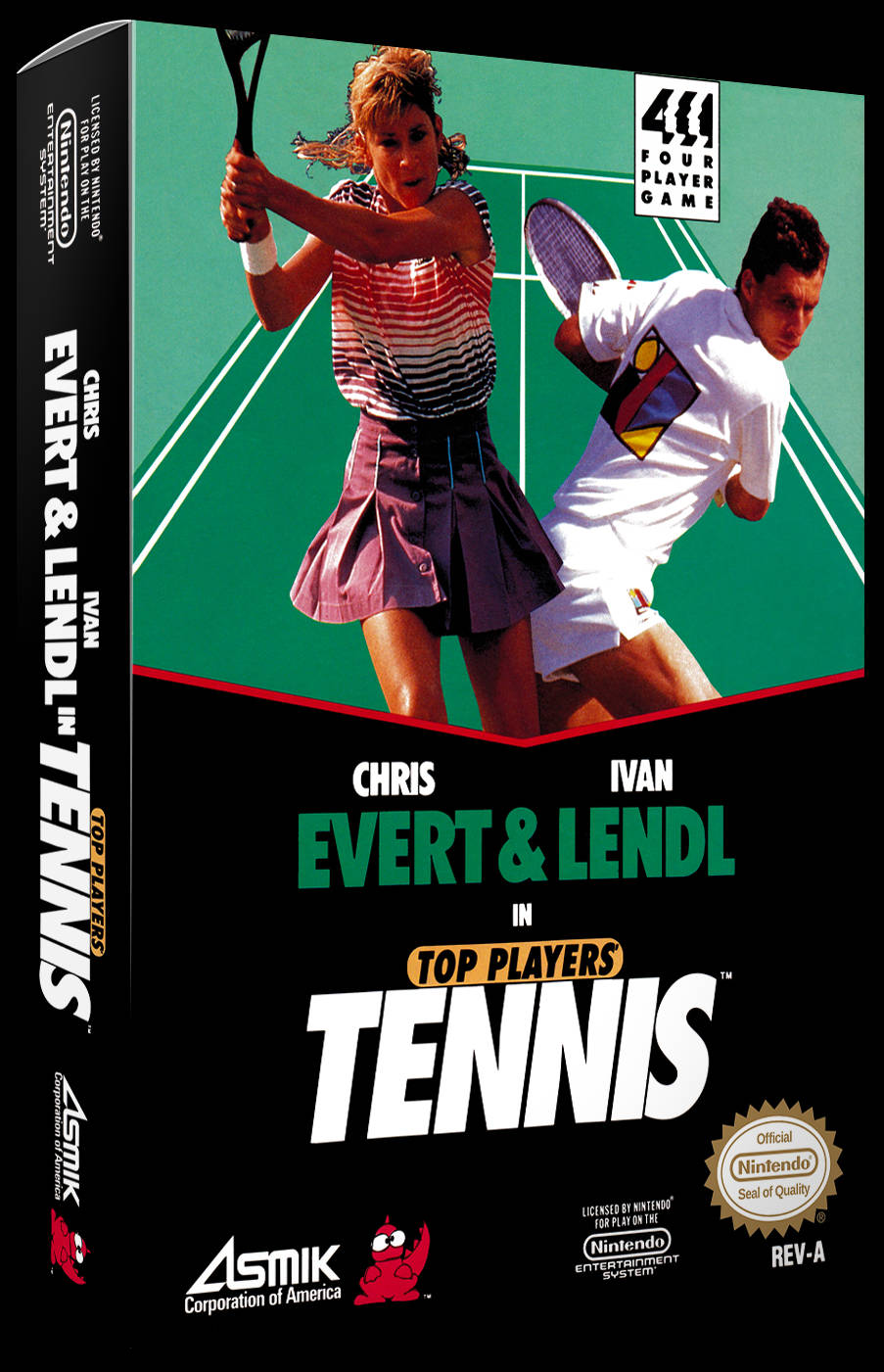 Chris Evert And Ivan Lendl Top Players' Tennis