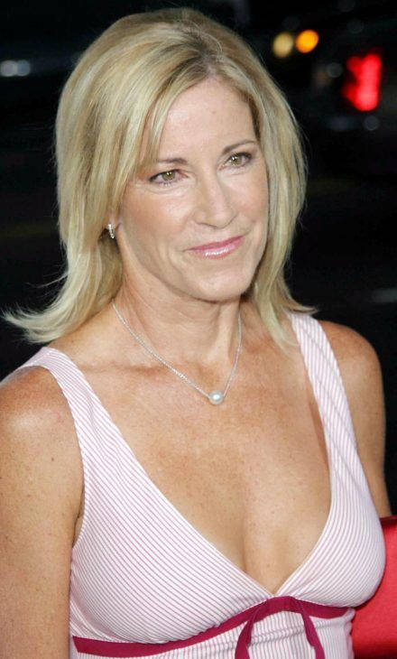 Chris Evert In A Pink Dress