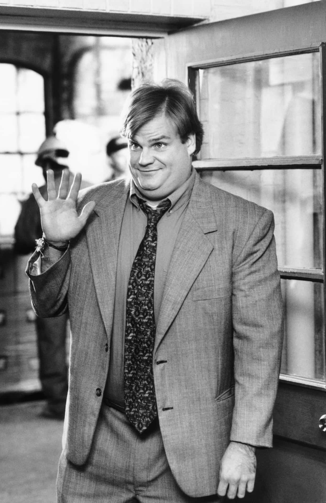 Chris Farley - A Legend Of Comedy Background